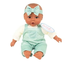 My Sweet Love 12-inch Soft Baby Doll, Sage Green Outfit