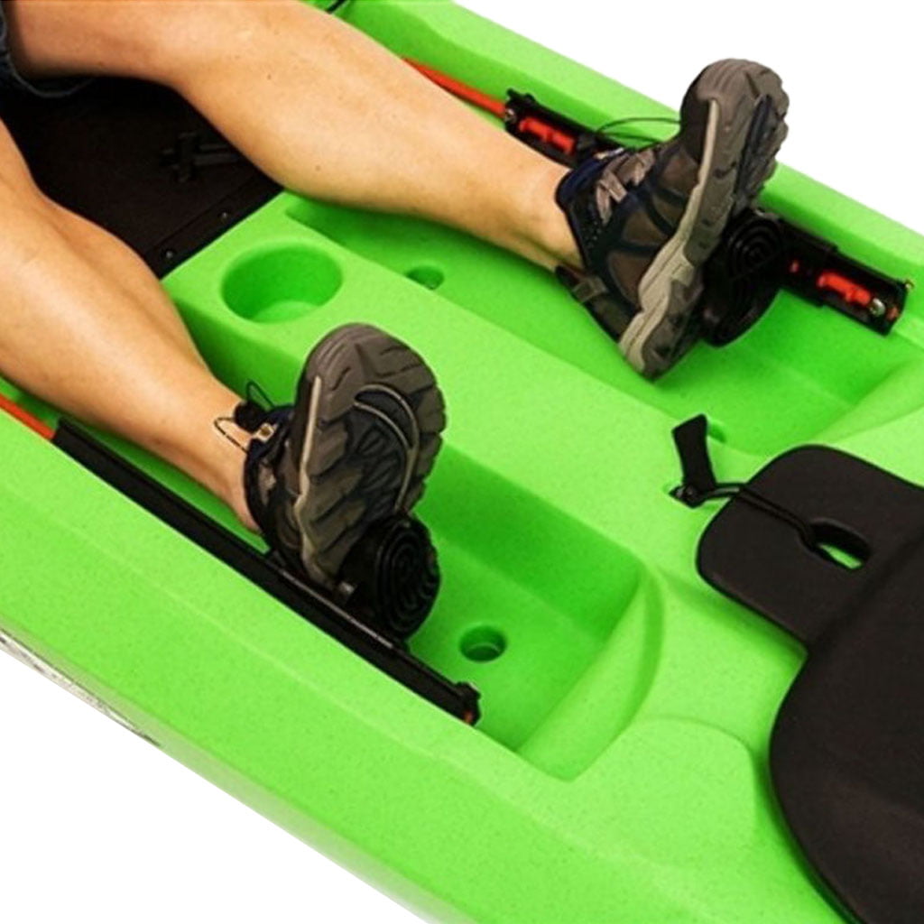 2Pack Comfort Adjustable Kayak Boat Rudder Control Footrest Foot Brace Pedals 
