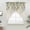 beige, variant on Eucalyptus Leaves Swag Valances for Windows, Kitchen Curtains 36 Inch Length 2 Panels Set, Green Summer Botanical Rustic Short Curtains for Small Windows Rod Pocket Cafe Curtains Drapes 28"x36"