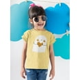 thumbnail image 2 of Cute Doodle Ghost W Heart T-Shirt Toddler -Image by Shutterstock,  5 Toddler, 2 of 4