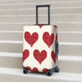 thumbnail image 5 of Uemuo Love Printed Washable Luggage Cover - Fashion Suitcase Protector Fits 18-32 Inch Luggage -X-Large, 5 of 9