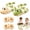green+white, variant on Magnetic Snake Game,Remote Control Snake Game,Led Light & Fun Music Sound Effects, Rechargeable Interactive Family Battle Toy, Indoor Home Party Entertainment Gift For Adults Teens Friends Play