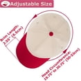 thumbnail image 3 of TOPTIE 5 Panel Kids Trucker Cap Snapback Cotton Sun Hat Youth 1-5 Years Old-Dark Green Beige, 3 of 6