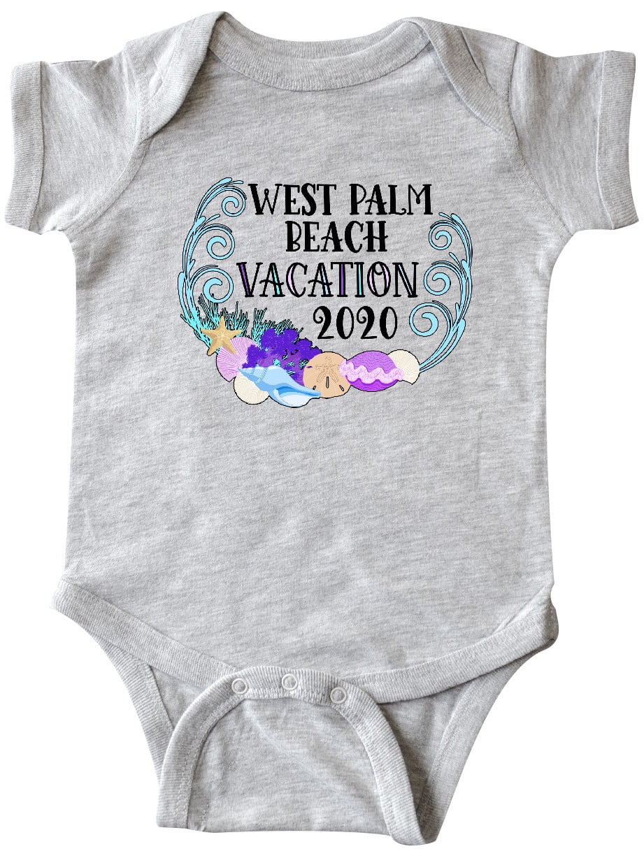 West Palm Beach Vacation 2020 in Shells Infant Creeper ...