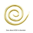 thumbnail image 3 of Spiral Cable Needle Knitting Home DIY Shawl Scarf Sewing Weaving (Gold), 3 of 7