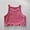01 Red, variant on Freshbabe Girls Striped Crop Tank Tops, Sleeveless Halter Neck Tops, Casual Summer Kids Shirts, 4th Of July