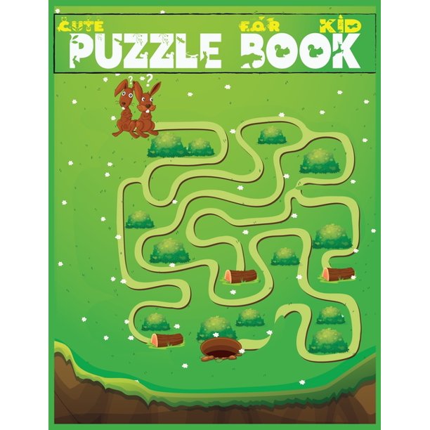Cute Puzzle Book for Kid 50+ Mazes It is a Maze Puzzle Activity Book for Kid s 48,812 (Maze