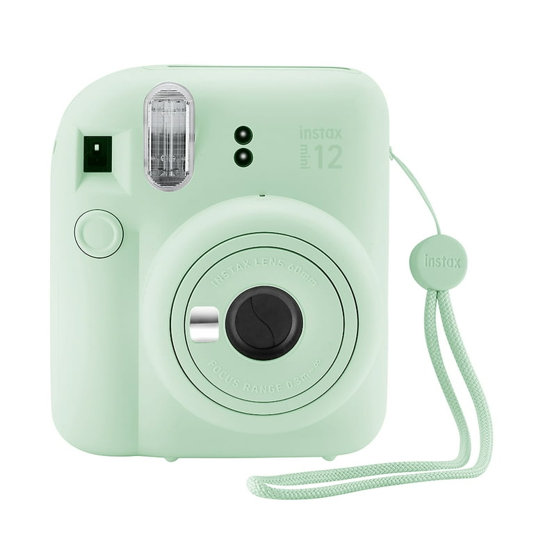 Fujifilm Instax Mini 12 Instant Camera Mint Green + Fuji Instax Film Value  Pack (40 Sheets) + Shutter Accessories Bundle - AliExpress