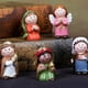 thumbnail image 5 of Bearachild Regalo de decoraciones navideñas de Belén de resina de primera calidad con luz LED para múltiples ocasiones de Decoración del hogar Blanco, 5 of 6