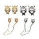 thumbnail image 4 of 1 par de broches de cabeza de Animal para hombres y mujeres, decoración de alfiler de aleación, abrigo, traje, camisas, joyería Unisex, Ropa, zapatos y accesorios Miscelánea Oro sin Cadena Guardurnaity AP012282-01, 4 of 6