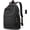 Black, variant on 21L Canvas Anti-Theft Laptop Backpack with USB Charging Port, Fits 15.6-Inch Laptop, Black