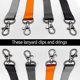 thumbnail image 3 of 50 Pcs Swivel Keyrings Clasps, Swivel Lobster Keyrings Clasps, Swivel Trigger Snap Hooks With D Ring, 3 of 3