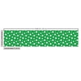 thumbnail image 2 of Ambesonne Clover Fabric by the Yard Upholstery, Shamrock Silhouettes Pattern, 5 Yards, Green and White, 2 of 4