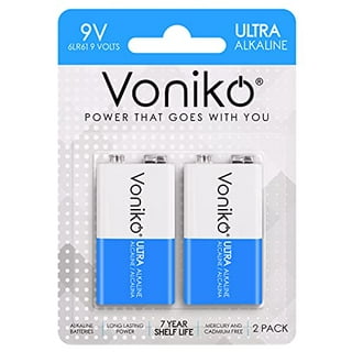  Voniko 27A 12V Alkaline Battery Pack of 6 - Long Lasting 12  Volt A27 Battery for Remote and Doorbells : Health & Household