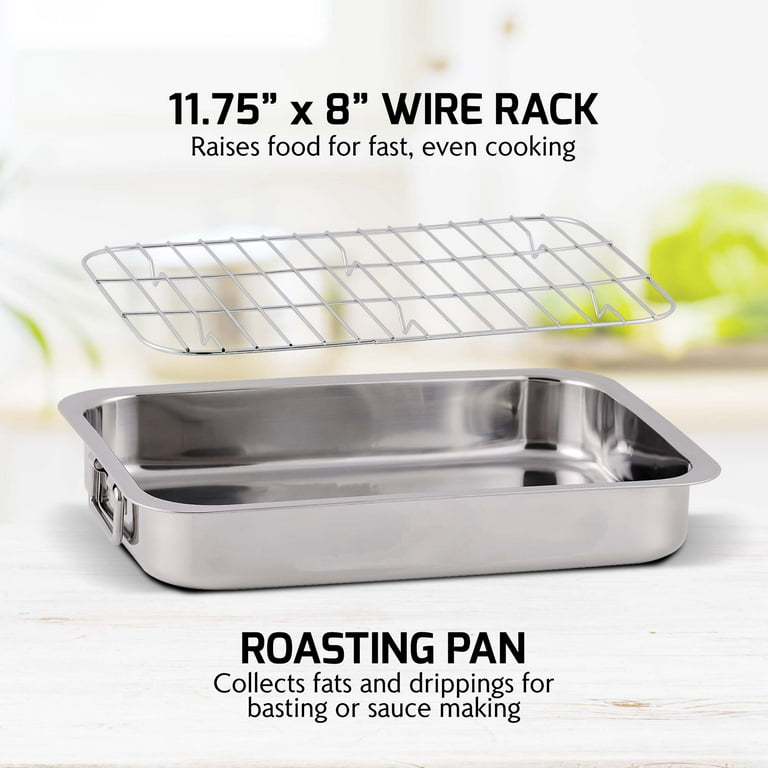  Good Cook 13 Inch x 9 Inch Bake & Roast Pan: Rectangular Cake  Pans: Home & Kitchen