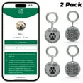 thumbnail image 1 of Pack de 2 Placas Inteligentes para Perros con Código QR, Perfil de Mascota en Línea y Alerta de Ubicación – Placas Personalizadas de Acero Inoxidable con Nombre de Gato, 1 of 8