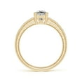 thumbnail image 2 of ANGARA Natural Princess Cut Diamond Ring in 14K Yellow Gold for Women (Size-5.2mm| Color-K| Clarity-I3) | April Birthstone, Anniversary, Jewelry Gift for Women | Natural Diamond Ring, 2 of 10