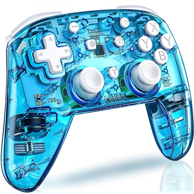 Switch Manette, Manette Sans Fil Switch Pro Compatible avec XYCCA Switch/Switch Lite/ Switch OLED, Prise en Charge du Turbo, du Réveil, de la Capture d'Écran et de la Double Vibration