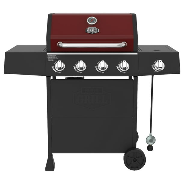 Grill 4 Burner with Side Propane Gas Grill in Walmart.com