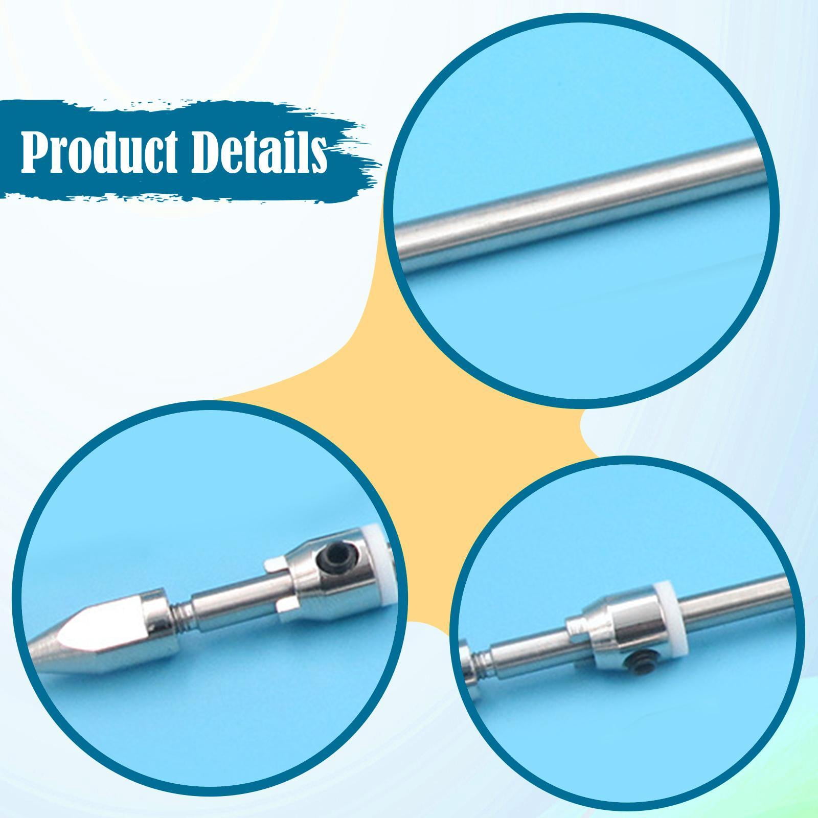 RC Boat Flex Shaft Stainless Steel Sleeve 400mm 4.76mm Replacement for Electric RC Speed Boat Repair