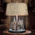 thumbnail image 2 of BradfordExchangeHarryPotterHogwartsCastleLuminousSculptureBordslampa, 2 of 4