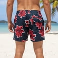 thumbnail image 5 of Goodtrade8 Dry Fit Shorts for Men Elastic Waist Board Shorts Swimwear Summer Vacation Quick Dry Breathable Drawstring Casual Mens Swim Shorts Hawaiian,Size L, 5 of 9