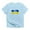 Sky Blue, variant on CafePress - I Stand With Ukraine Flag Emblem Map Patri T Shirt - Infant T-Shirt