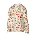thumbnail image 2 of Sigee Retro Autum Mushrooms Print UPF50+ Men's Sun Protection Hoodie Shirt SPF UV Shirt Long Sleeve Fishing Outdoor Lightweight, S-3XL, 2 of 9