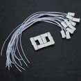thumbnail image 1 of 10 unids Sensor de ventana de puerta NC, Empotrado cable Interruptor magnético sistema de alarma de seguridad para el hogar Unbranded AF00716, 1 of 7