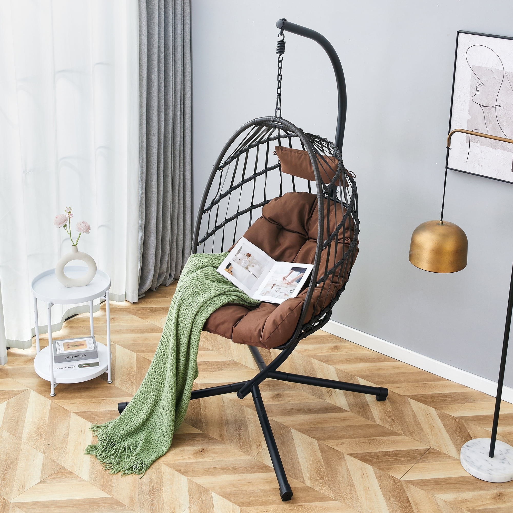 Cocoon Chair Hanging Grey Egg Chair Grey Innovators Holly Folding