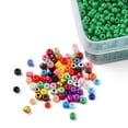 thumbnail image 3 of Glass 1 box 312G 24 color 12/0 Baking Paint Glass Seed Beads Round Mixed color 2mm Hole: 1mm 13G/color, 3 of 7