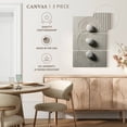 thumbnail image 5 of Elephant Stock Three Zen Stones Wall Art - Vertical Multi Panel Canvas - 3 Pieceliving Room Wall Decor - Photography Wellness Multi Panel - Gray And Decor - 24" x 38", 5 of 8