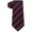 red, variant on Kenneth Cole Mens Striped Self-tied Necktie, Red, One Size