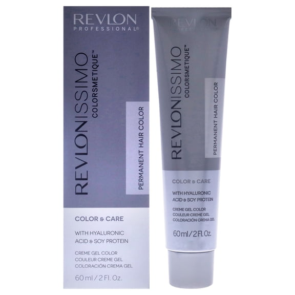 Revlon Revlonissimo Colorsmetique - 6.35 Amber Dark Blonde , 2 oz Hair Color