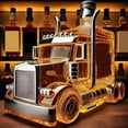 thumbnail image 6 of Semi Truck Whiskey Decanter Bottle, Funny Home Bar Decor and Truck Driver Gift for Dad, 6 of 7