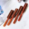thumbnail image 3 of Peine de cerdas de jabalí resistente a altas temperaturas para cabello liso y rizado Peine de peluquería de madera para cabello liso al por mayor, 3 of 4