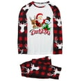 thumbnail image 2 of Family Pjs Matching Sets Santa Claus Elk Pjs Christmas Family Pajamas Matching Sets Family Matching Family Matching Pajamas Christmas Gifts For Women, 2 of 4