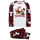 thumbnail image 2 of Pijamas de Navidad Para La Familia Trajes A Juego Hombres Papá Impreso Blusa Tops + Conjunto de Pantalones Odeerbi  ODB190041, 2 of 4