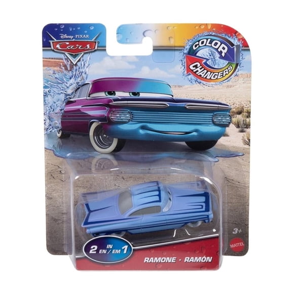 Vehículo de Juguete MATTEL Cars Intro Ramón Color Change
