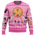 thumbnail image 2 of Sweat à capuche à col rond, nouvelle série de noël 3D, Anime Sailor Moon Blade, pull d'imitation imprimé, tricoté décoratif, nécessaire quotidien, 2 of 4