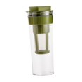 thumbnail image 3 of Cafetera de café frío, taza de extracción para refrigerador, utensilios de cocina lavables, colador de yogur griego, taza de café helado para picnics Verde, 3 of 8