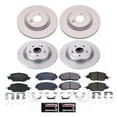 thumbnail image 2 of PowerStop Front and Rear Geomet Coated Brake Rotor and Pad Kit Fits: HONDA Select Models CRK8942, 2 of 3