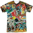 thumbnail image 1 of Jla - Classic Collage - Short Sleeve Shirt - Large, 1 of 2