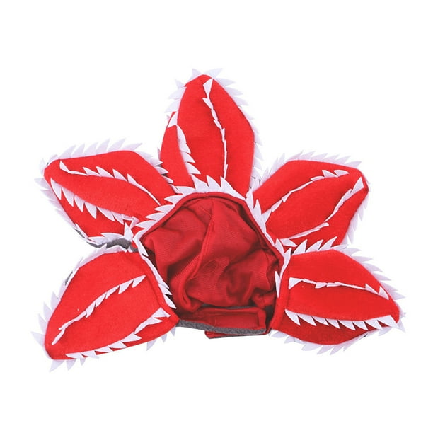 WIFORNT Pet Corpse Flower Hat Dog Flower Headdress Pet Cannibal