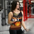 thumbnail image 5 of Fotbe Halloween Decoration Womens Loose Fit Casual Flowy Slim-Fit Tank Tops Athletic Round Neck Trendy Sleeveless Summer Tops for Gym and Yoga-XX-Large, 5 of 7