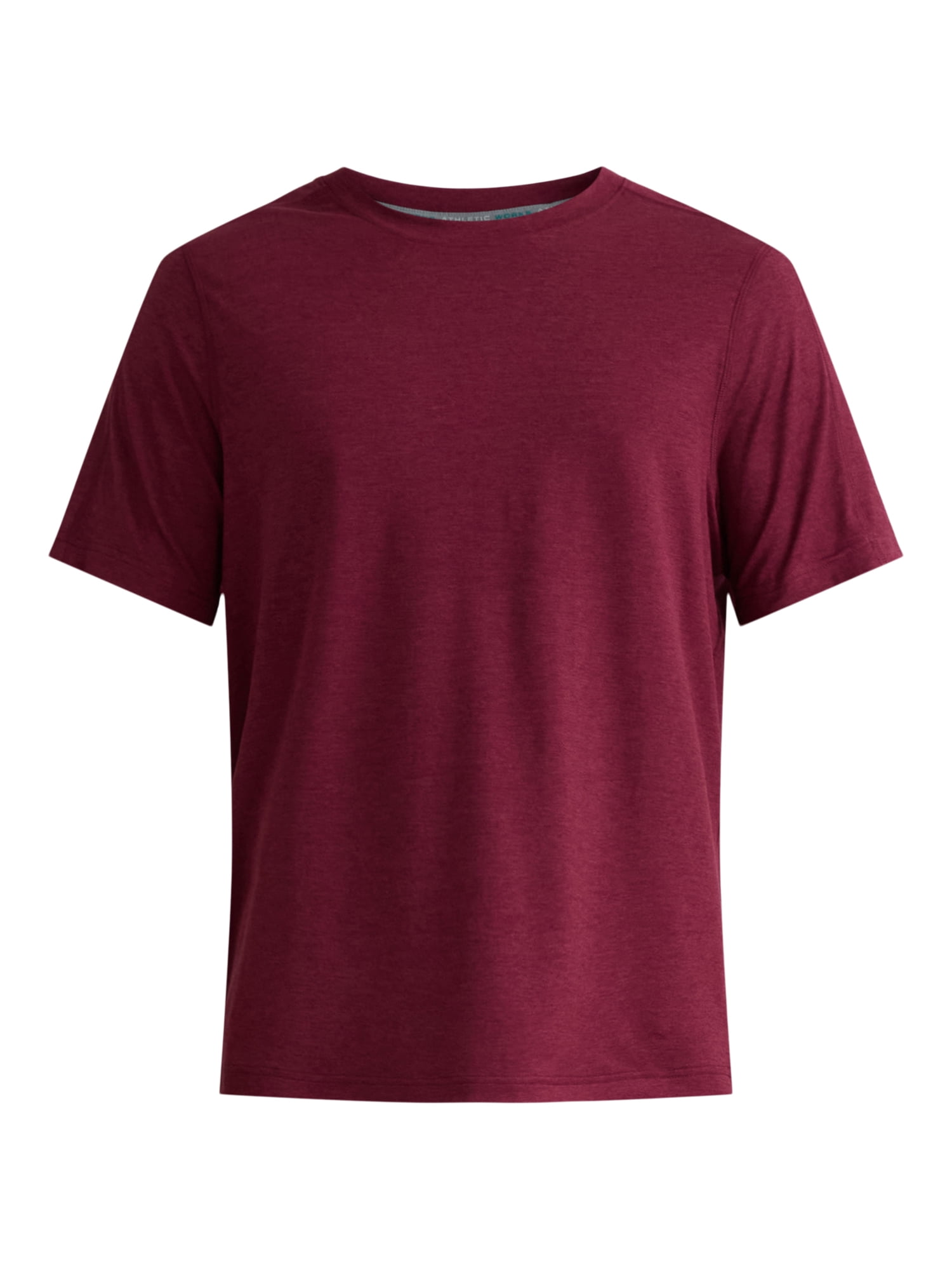 Athletic Works Men's and Big & Tall Men's Soft ButterCore Tee with Short Sleeves, Sizes S-5XL