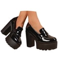 thumbnail image 2 of Women's Casual Shoes Heel Platform Loafers for Fashion Casual Comfort on Dress Shoes, 2 of 5