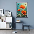 thumbnail image 7 of Diamond Art Kits for Adults - 5d Orange Poppies Bees Daisies Garden Diamond Painting for Adults, Diamond Art for Adults Beginners, Diamond Painting Kits for Adults for Home Wall Decor, 7 of 7