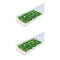 thumbnail image 1 of ZheElen 25x Simulation Cluster Green Grass for Train Scenery Decor Accessory Model Landscape Green 6mm 2Set, 1 of 6