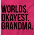 thumbnail image 2 of Worlds Okayest Grandma Funny Cute Women Plus Size Crewneck Sweatshirt Brisco Brands 4X, 2 of 5